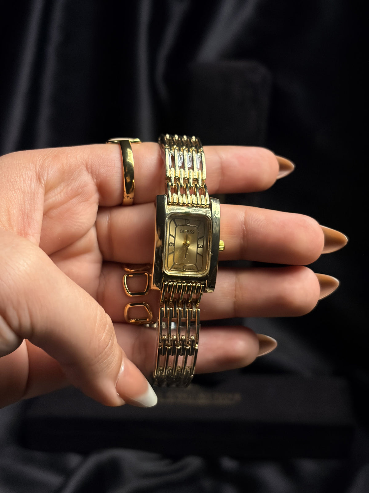 GUESS Luxe Gold Watch