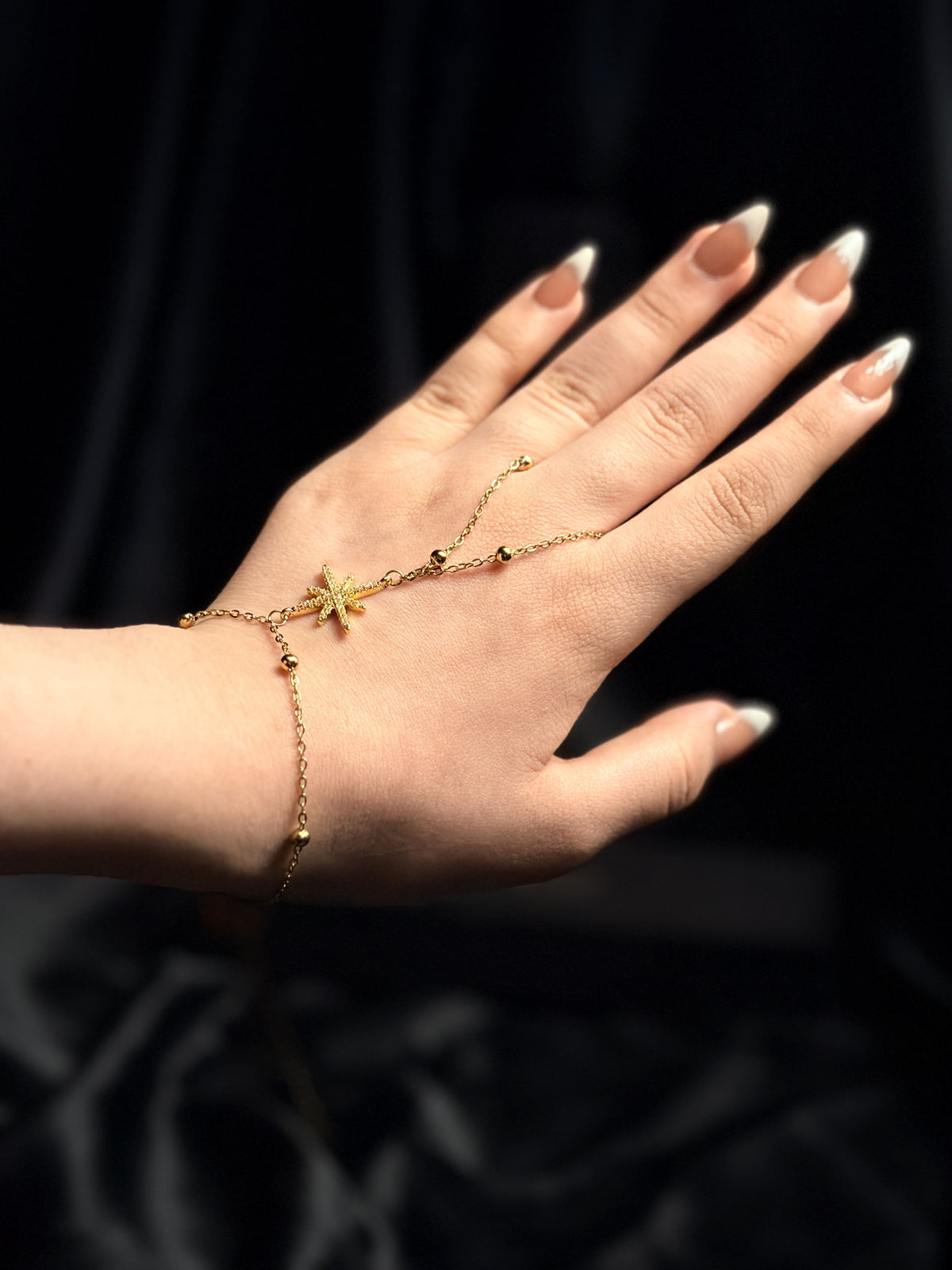 Golden Star Hand Chain