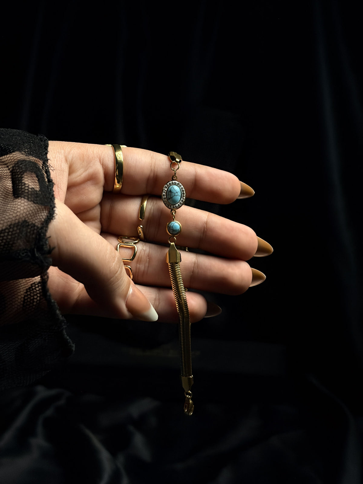 Blue Serpent Bracelet