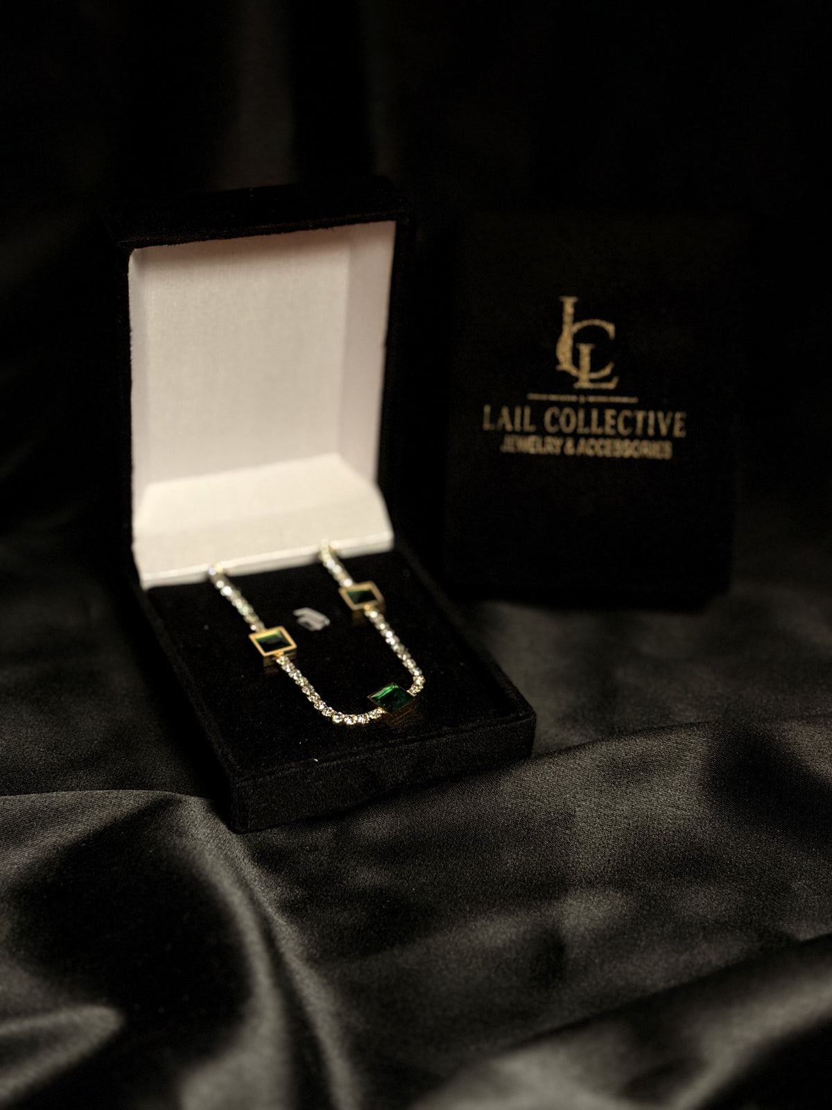 Emerald Crystal Necklace