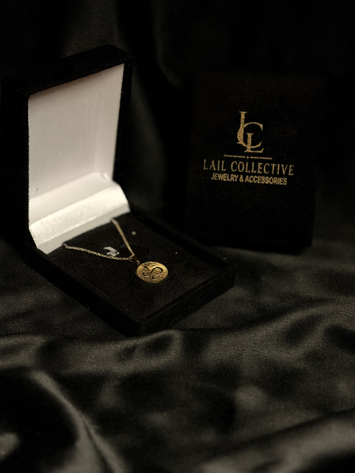 Serpent Coin Necklace