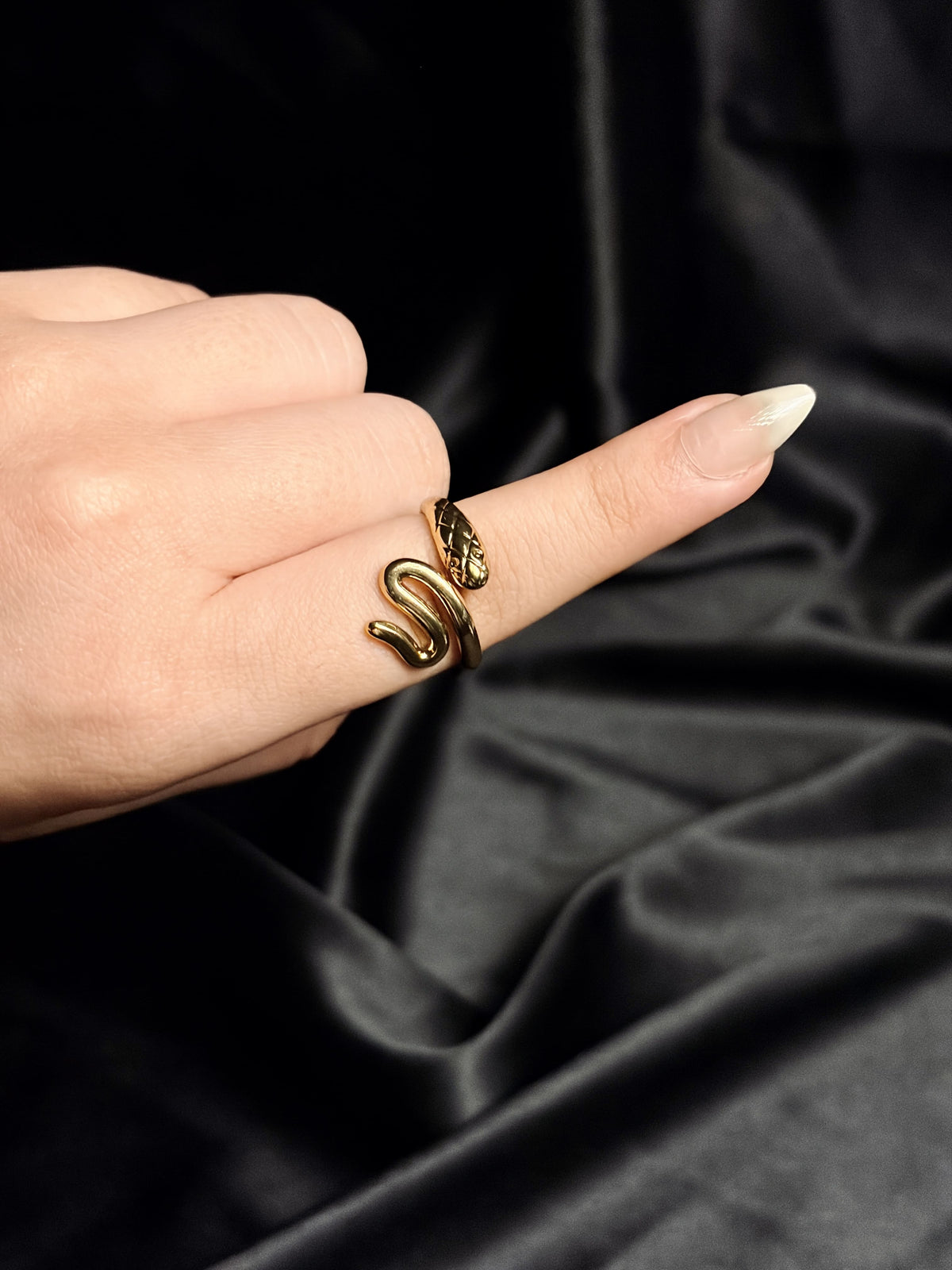 Serpent Wave Ring