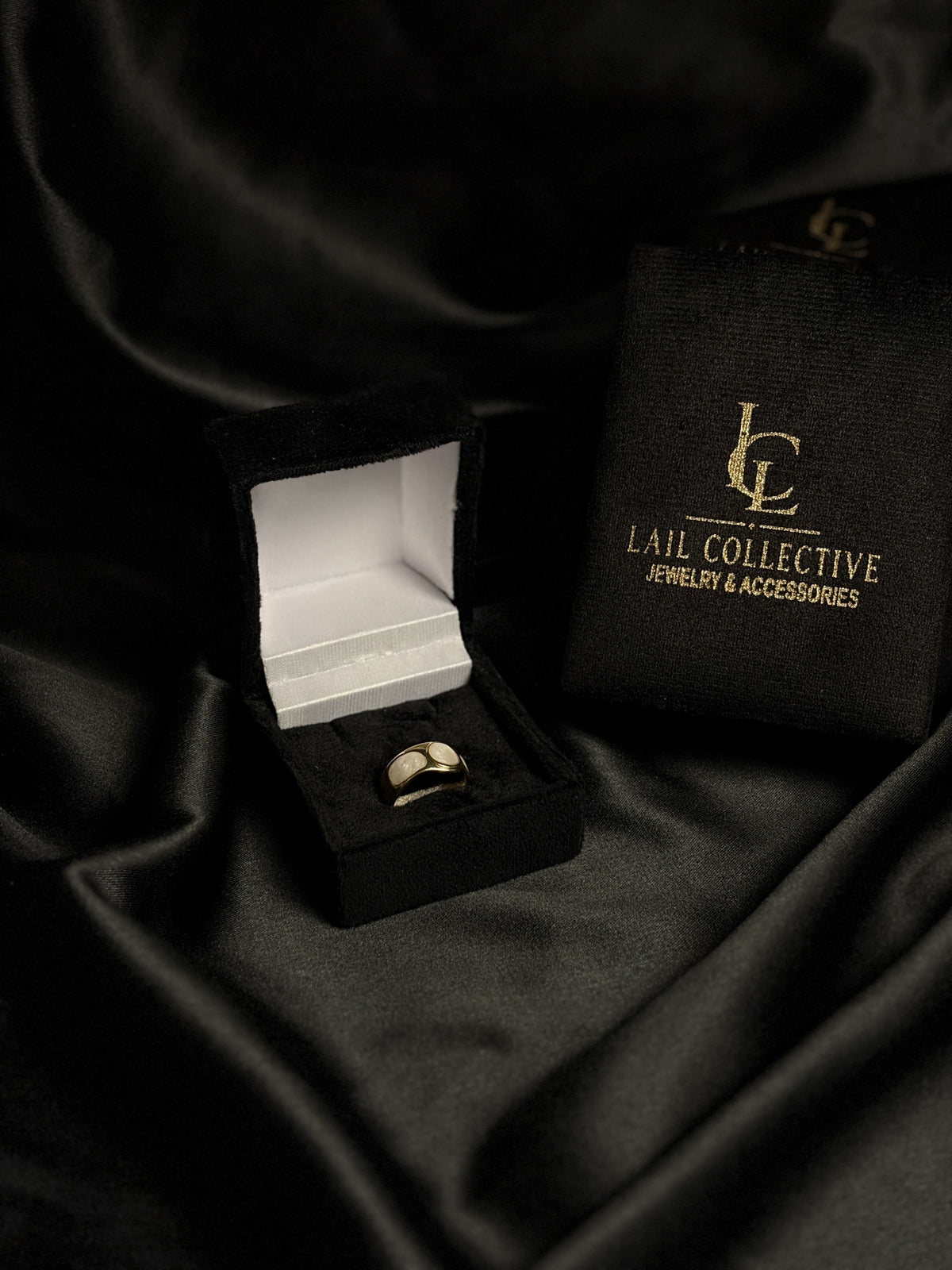 Pearl Pebble Ring